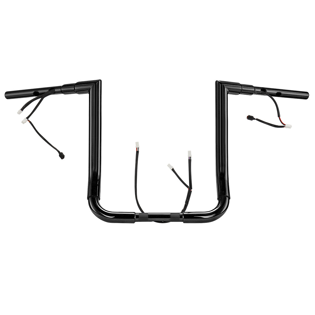 For Harley Street Glide 2023-Later Prewired Handlebars with CAN-Bus & TBW Wire