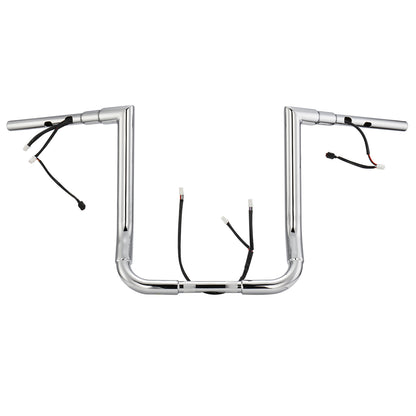For Harley Street Glide 2023-Later Prewired Handlebars with CAN-Bus & TBW Wire