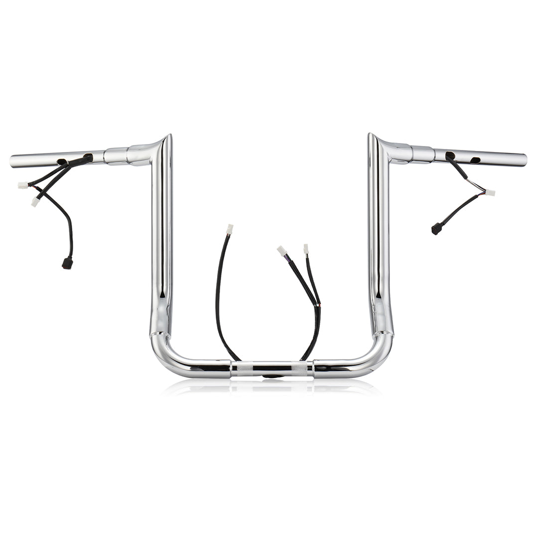 For Harley Street Glide 2023-Later Prewired Handlebars with CAN-Bus & TBW Wire