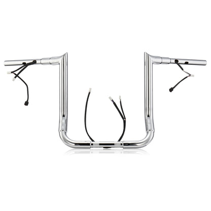 For Harley Street Glide 2023-Later Prewired Handlebars with CAN-Bus & TBW Wire