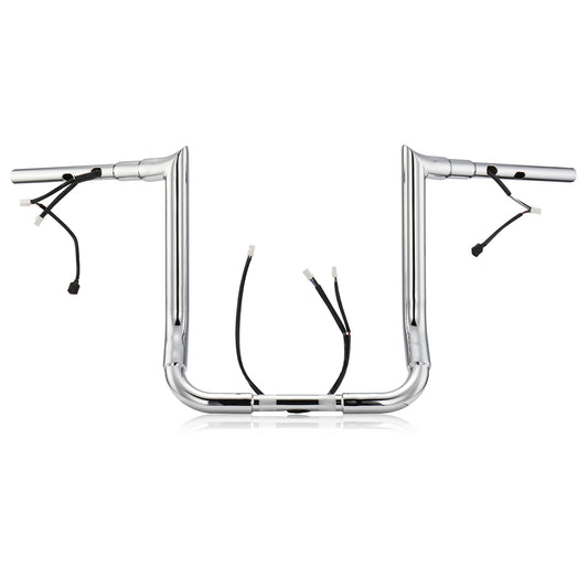 For Harley Street Glide 2023-Later Prewired Handlebars with CAN-Bus & TBW Wire