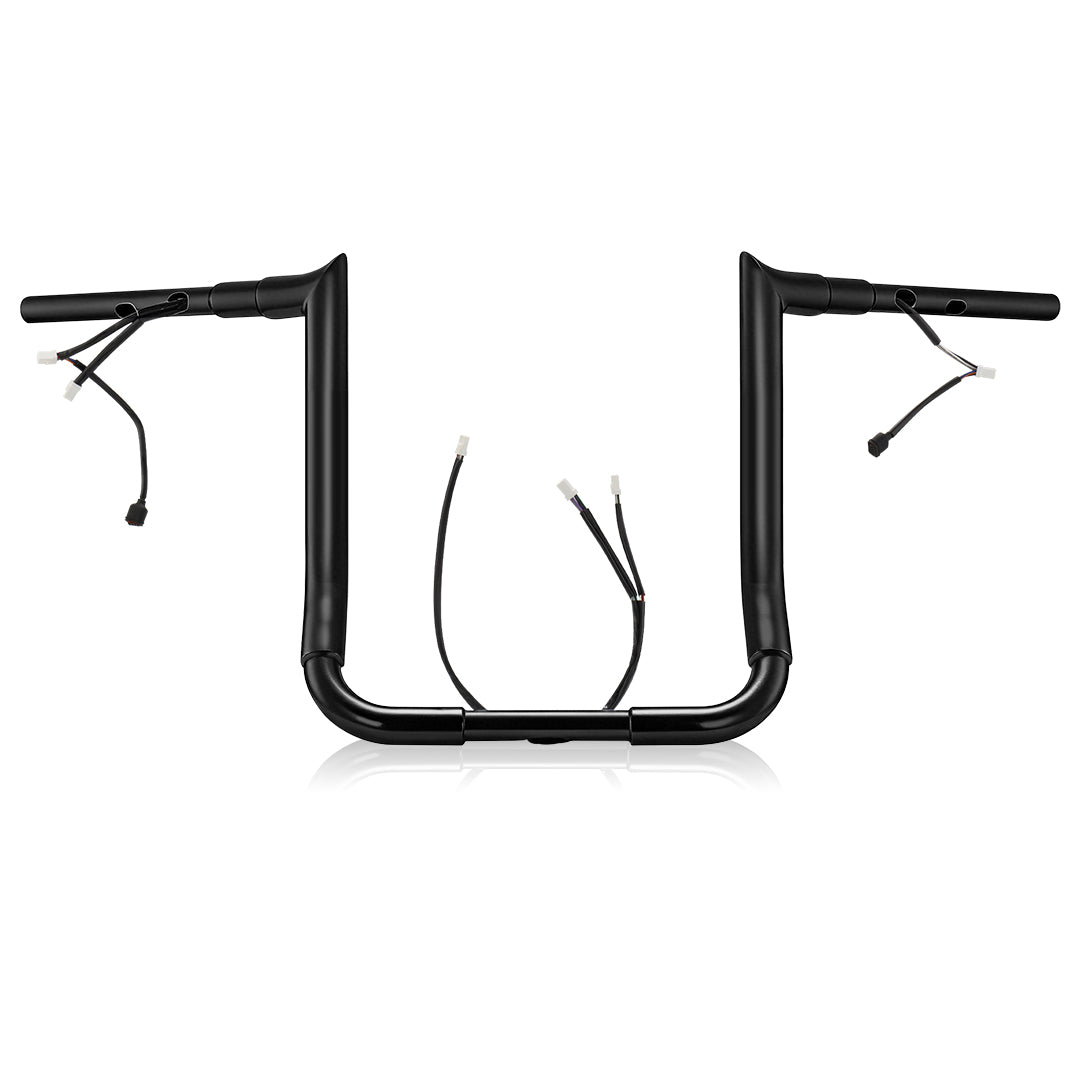 For Harley Street Glide 2023-Later Prewired Handlebars with CAN-Bus & TBW Wire