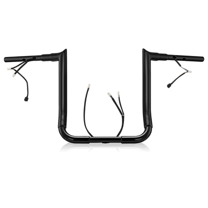 For Harley Street Glide 2023-Later Prewired Handlebars with CAN-Bus & TBW Wire