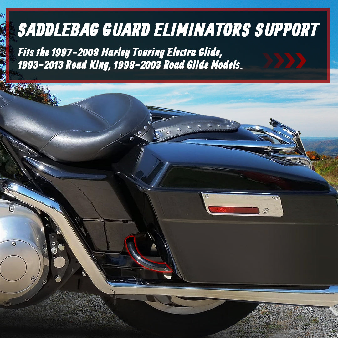 For Harley Touring 1993-2013 Saddlebag Guards Eliminator Brackets
