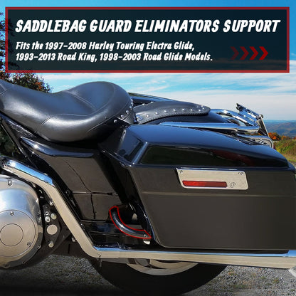 For Harley Touring 1993-2013 Saddlebag Guards Eliminator Brackets