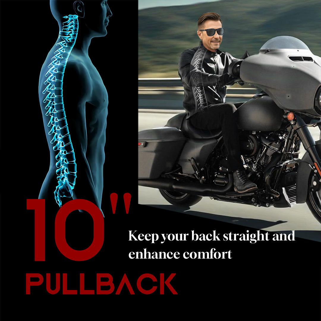 For Harley Touring 2008-2013 Prewired Bagger Handlebars with CAN-Bus Wire and TBW