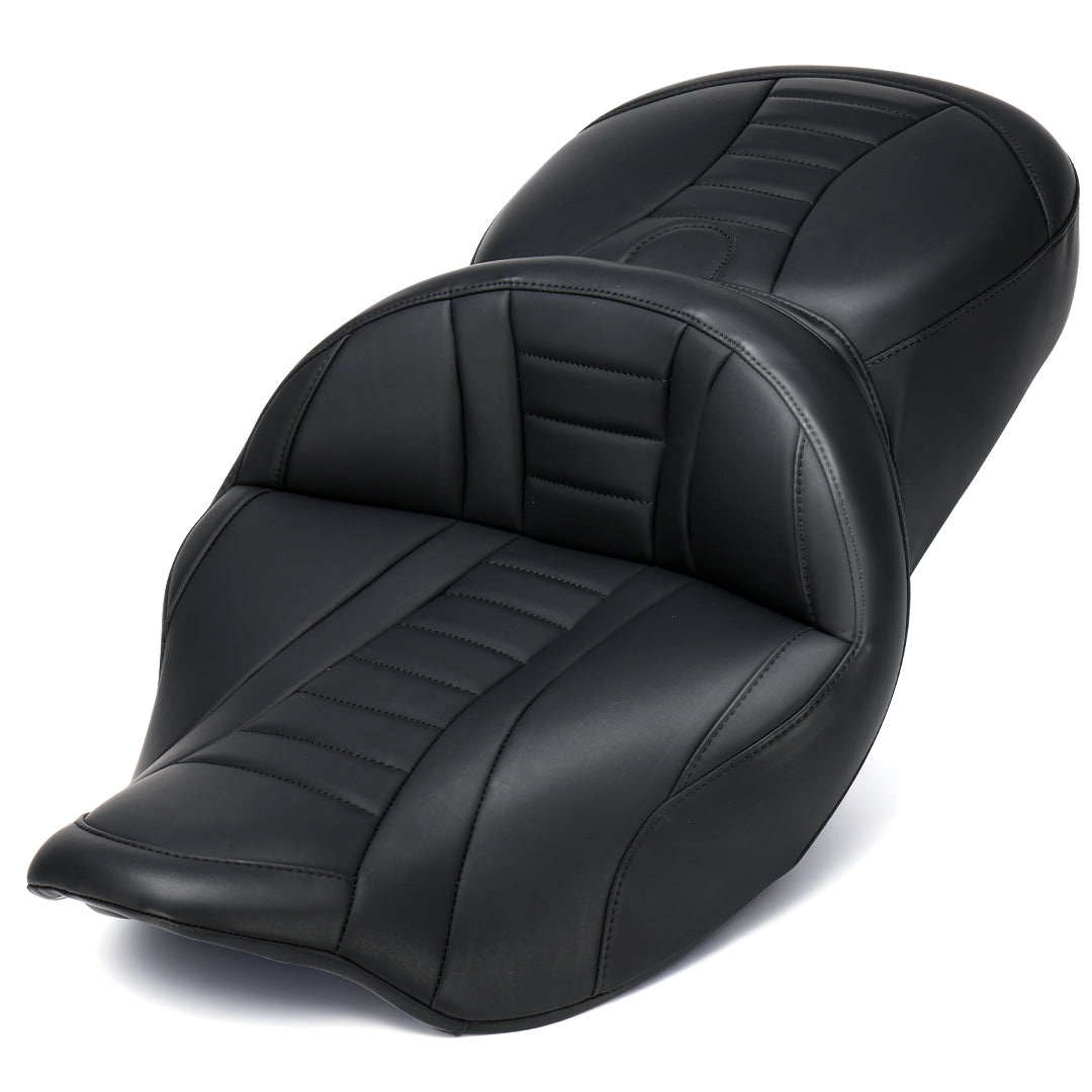 For Harley Touring 2008-2023 One-Piece Driver Passenger Seat