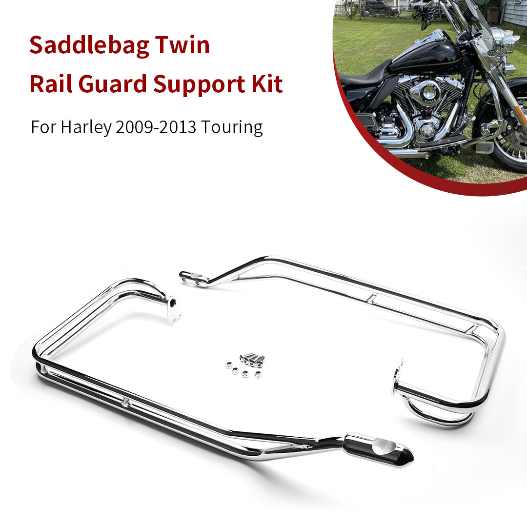 For Harley Touring 2009-2013 Saddlebag Twin Rail Guard