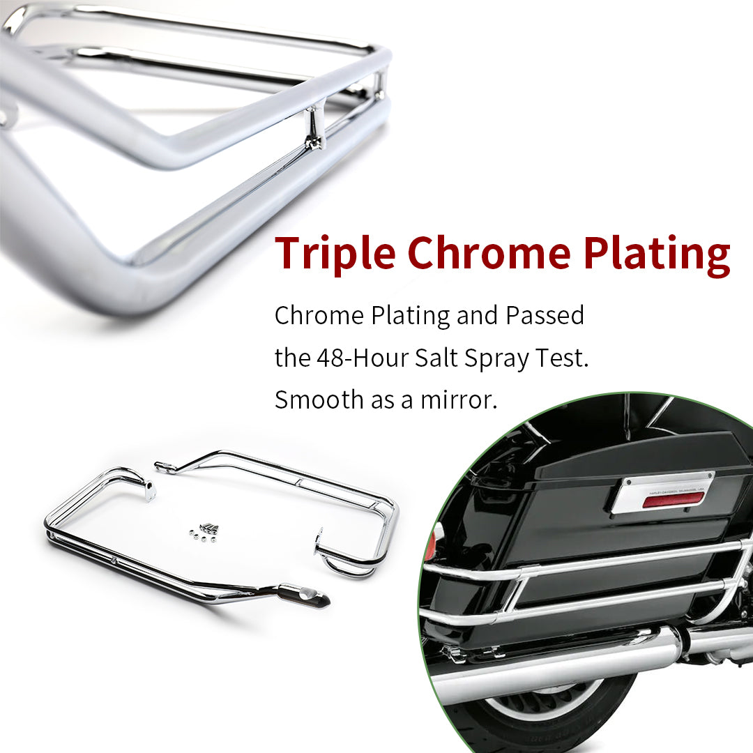 For Harley Touring 2009-2013 Saddlebag Twin Rail Guard