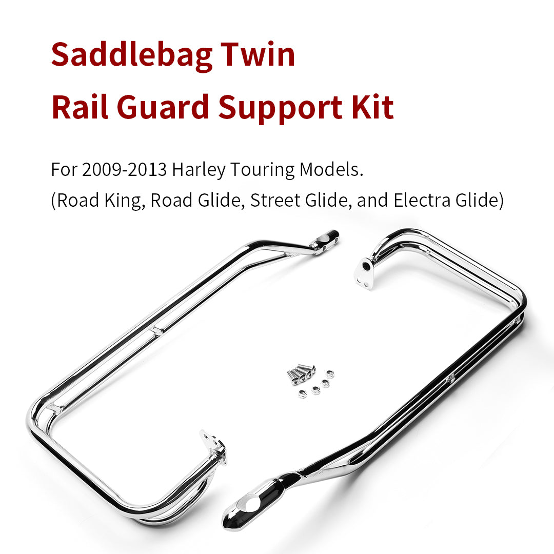 For Harley Touring 2009-2013 Saddlebag Twin Rail Guard
