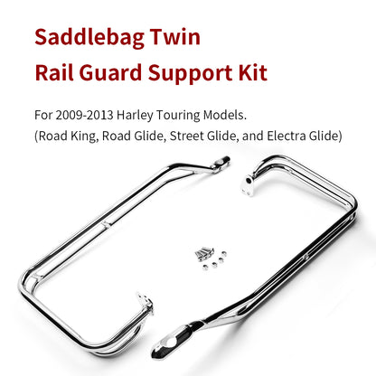 For Harley Touring 2009-2013 Saddlebag Twin Rail Guard