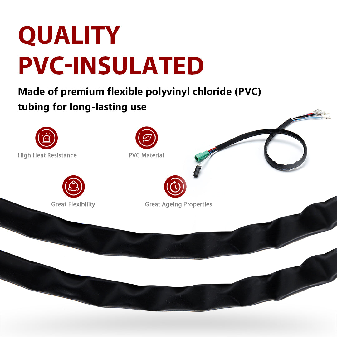 For Harley Touring 2014-2015 Electronic Throttle by Wire and Heated Grip Wires Extension Harness