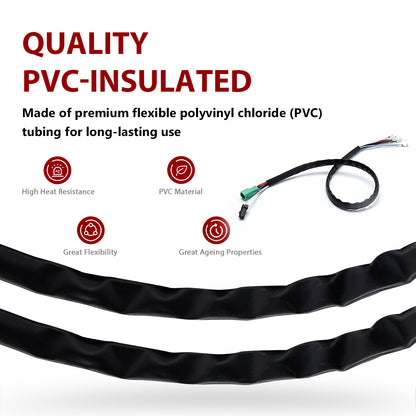 For Harley Touring 2014-2015 Electronic Throttle by Wire and Heated Grip Wires Extension Harness