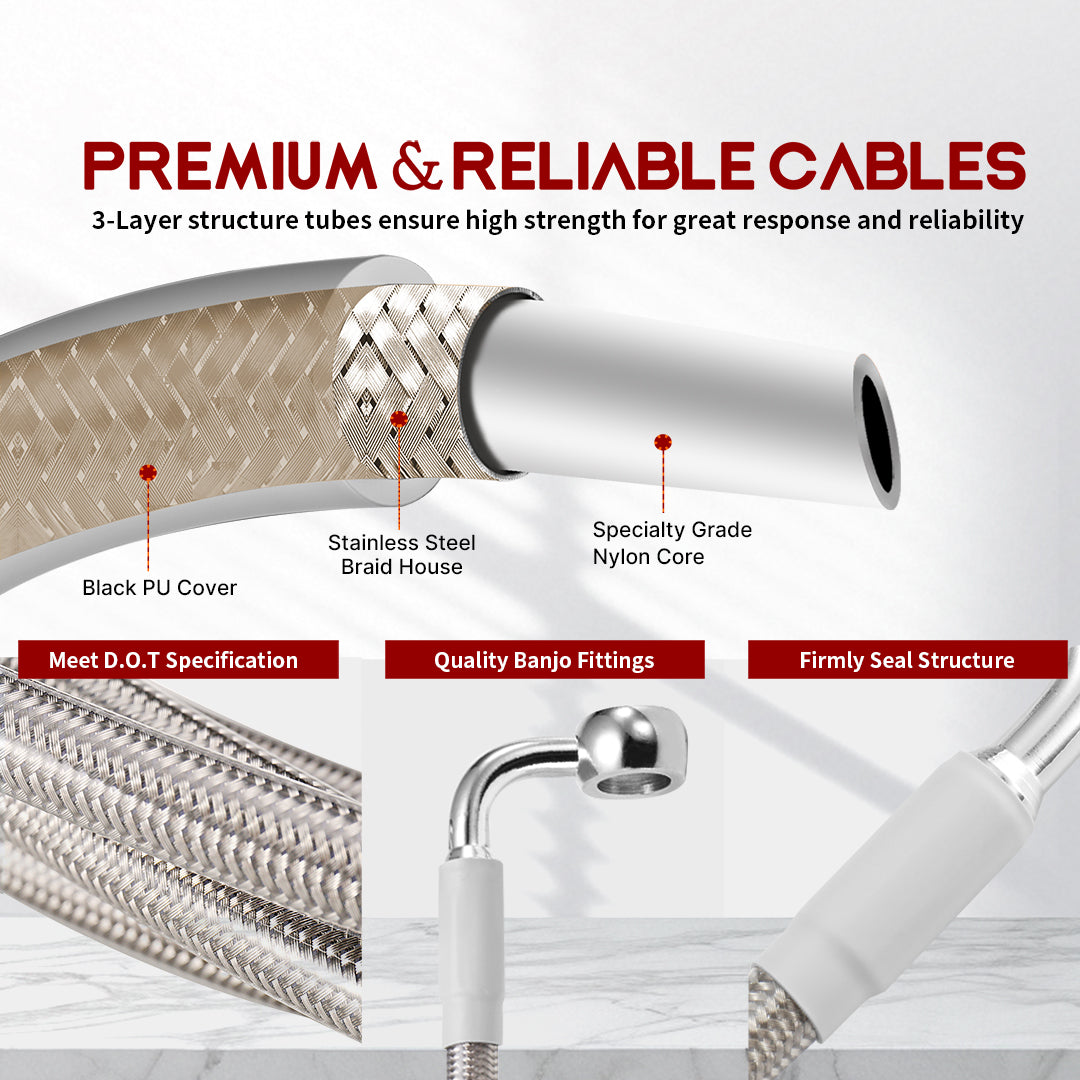 For Harley Touring 2014-2015 Prewired Handlebars with ABS Models