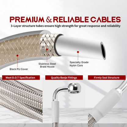 For Harley Touring 2014-2015 Prewired Handlebars with ABS Models