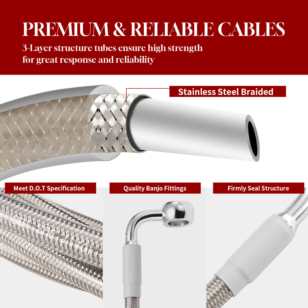 For Harley Touring 2021-2023 Meathook Prewired Handlebars with ABS