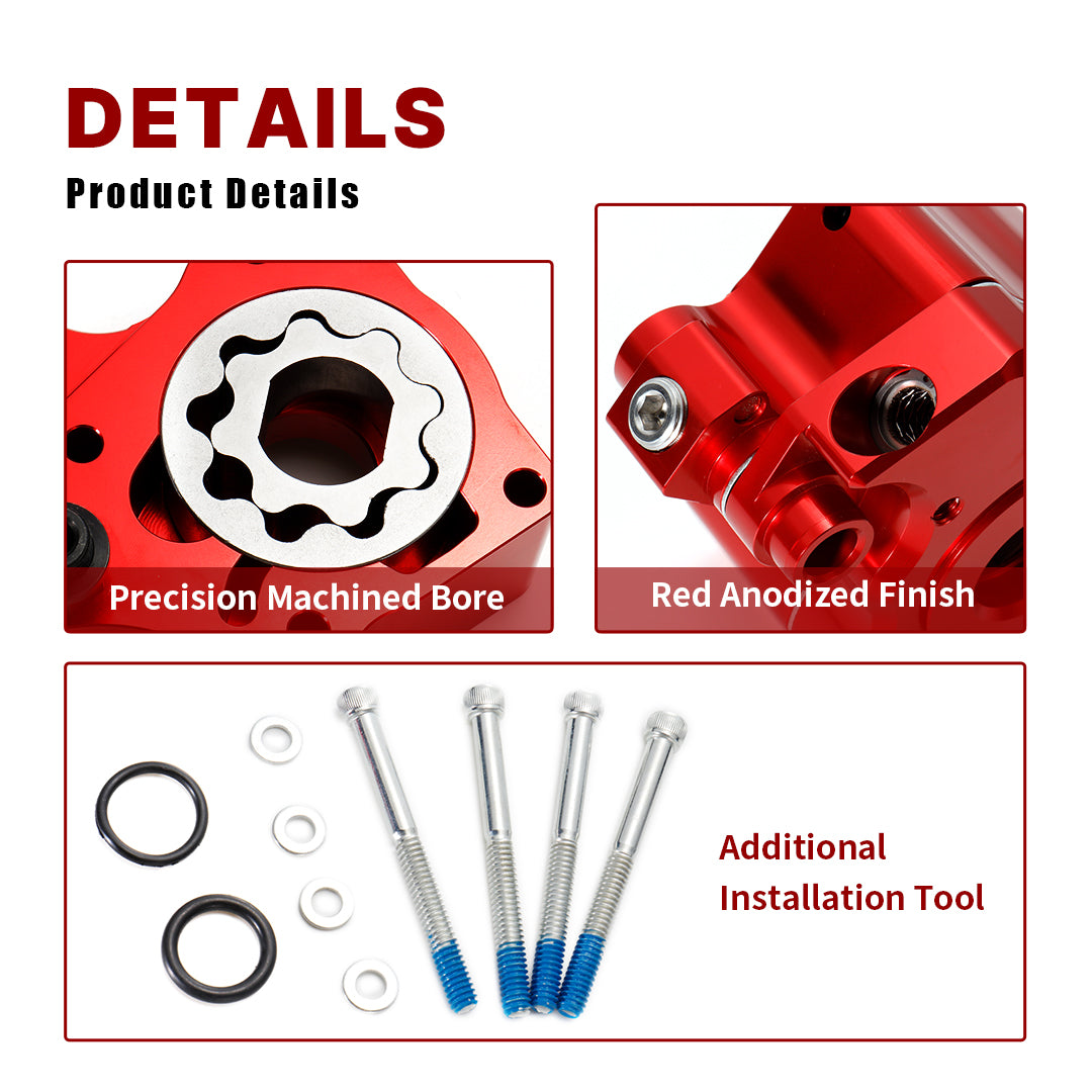 For Harley Touring/Softail 2017-Later Milwaukee 8 Oil Pump