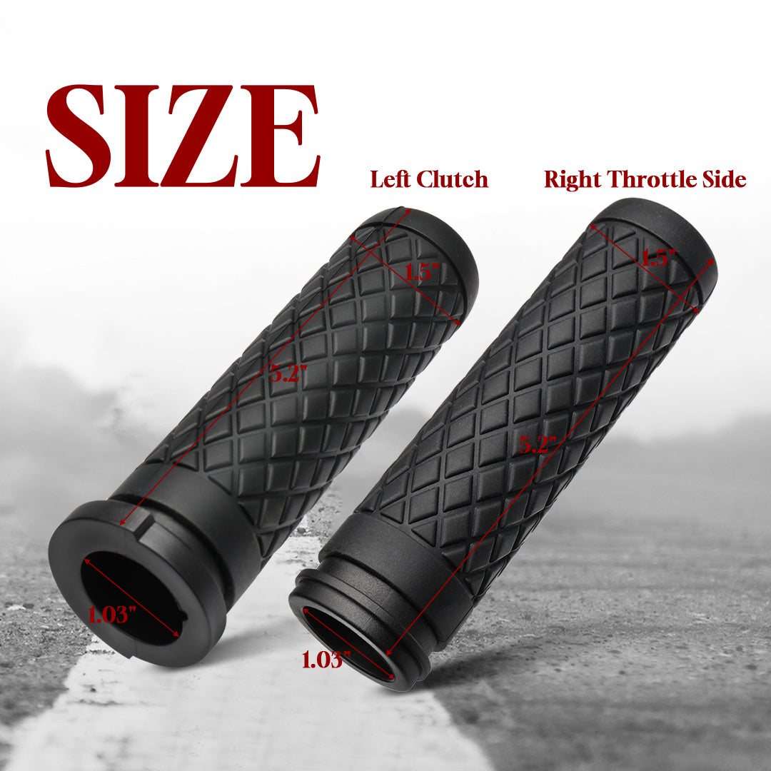 For Harley Touring/Softail 1 Inch Electronic Throttle Handlebar Grips