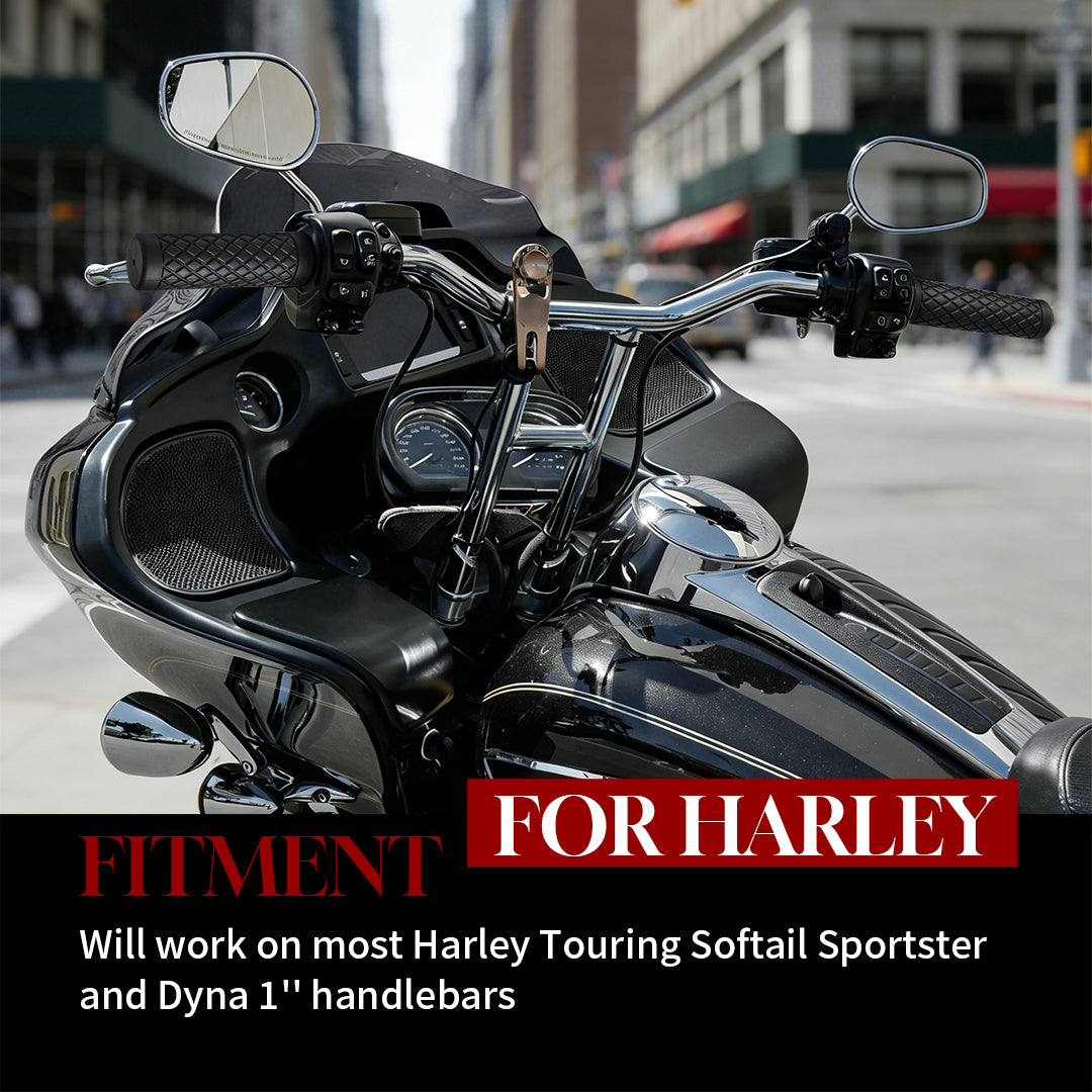 For Harley Universal 1 Inch Electronic Throttle Handlebar Grips