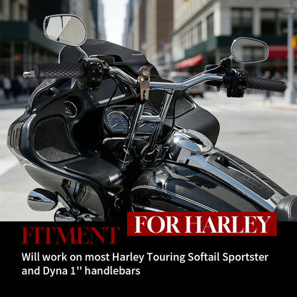 For Harley Universal 1 Inch Electronic Throttle Handlebar Grips