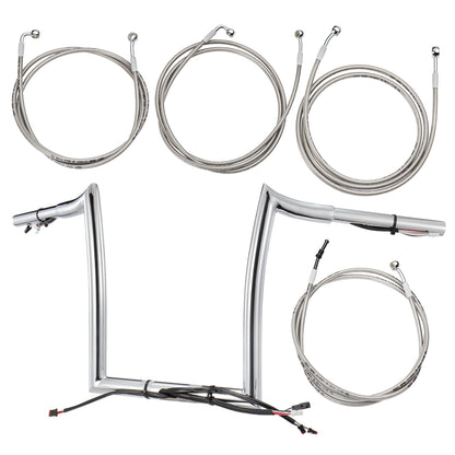For Harley Road Glide 2017-2020 Prewired Handlebars with ABS