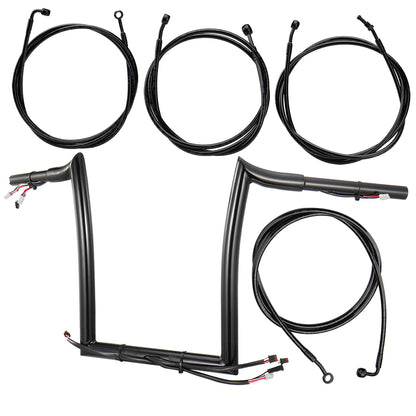 For Harley Road Glide 2017-2020 Prewired Handlebars with ABS