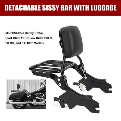 For Softail 2018-Later Sport Luggage Rack