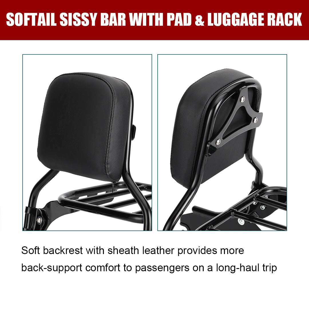 For Softail 2018-Later Sport Luggage Rack