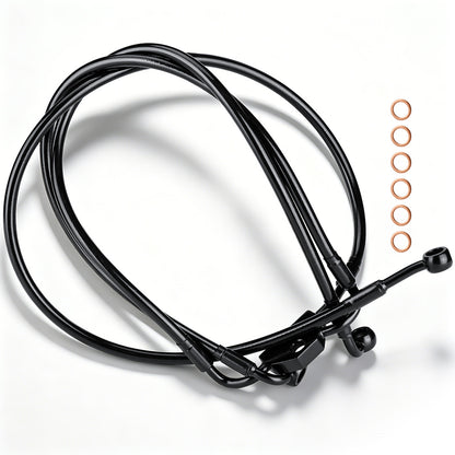 Front Brake Line for Harley 2008-2017 Dyna without ABS brakes