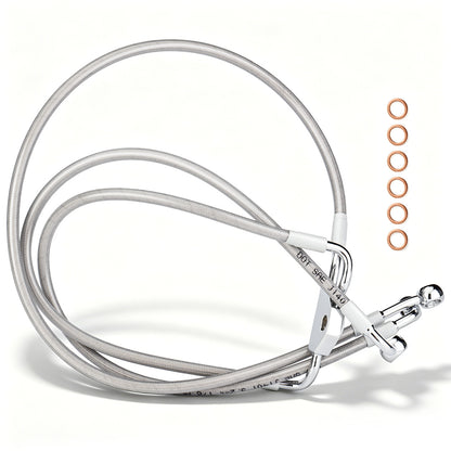 Front Brake Line for Harley 2008-2017 Dyna without ABS brakes