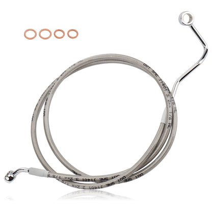 Front Brake Line Oil Hose for Harley 2014-Later Touring with ABS
