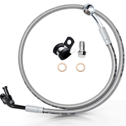 Front Upper Brake Line Hydraulic Oil Hose for Harley Softail 2018-Later
