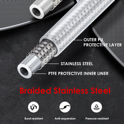 Front Upper Brake Line Hydraulic Oil Hose for Harley Softail 2018-Later