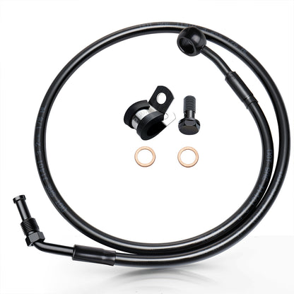 Front Upper Brake Line Hydraulic Oil Hose for Harley Softail 2018-Later