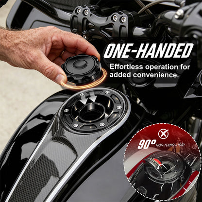 Fuel Gas Cap for Harley Touring 2024-2026