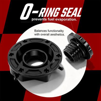 Fuel Gas Cap for Harley Touring 2024-2026