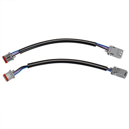 Handlebar Front Plug & Play Turn Signals Extension Wire Harness Kit for Harley Dyna Softail Sportster 2016-Later