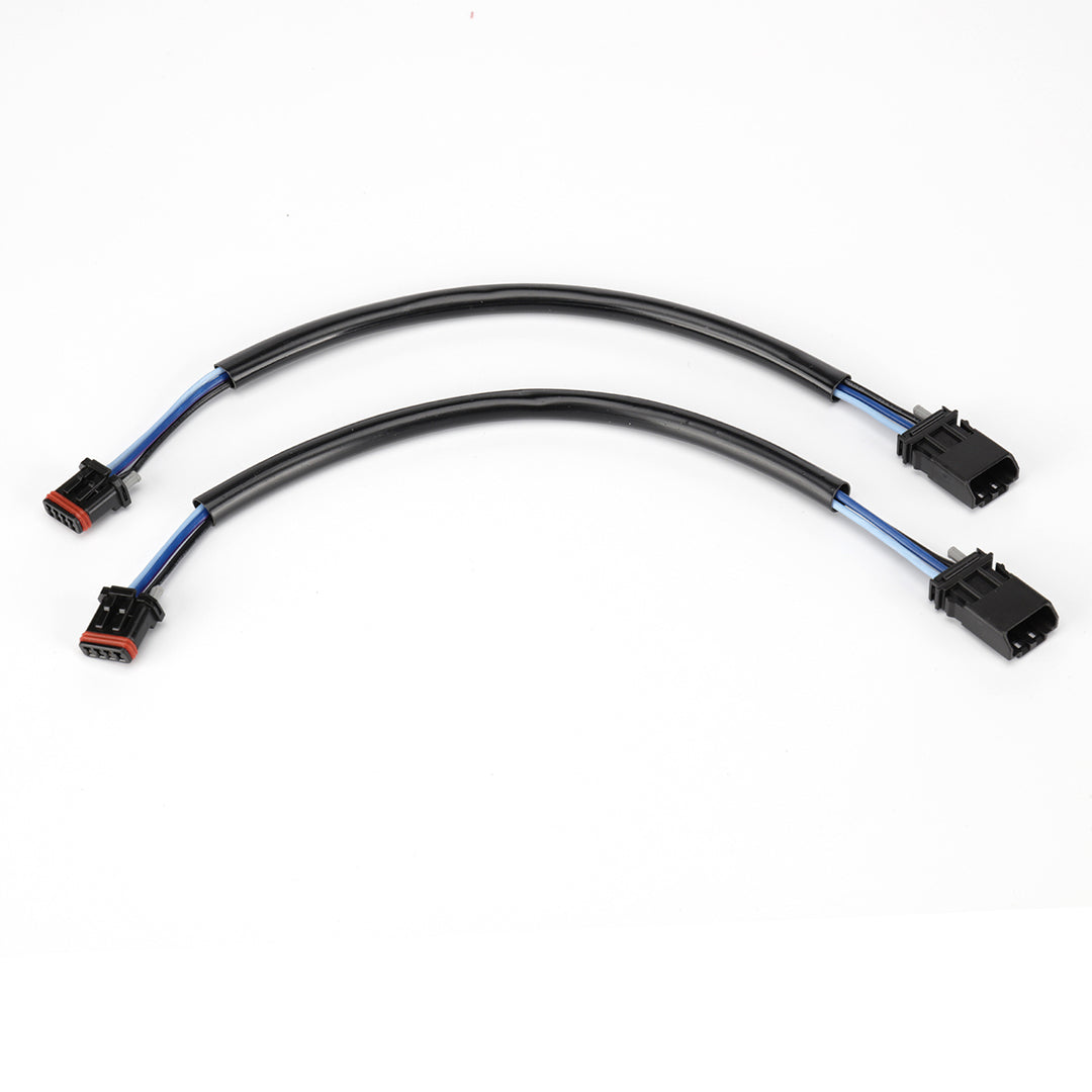 Handlebar Front Plug & Play Turn Signals Extension Wire Harness Kit for Harley Dyna Softail Sportster 2016-Later