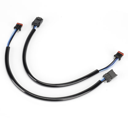 Handlebar Front Plug & Play Turn Signals Extension Wire Harness Kit for Harley Dyna Softail Sportster 2016-Later