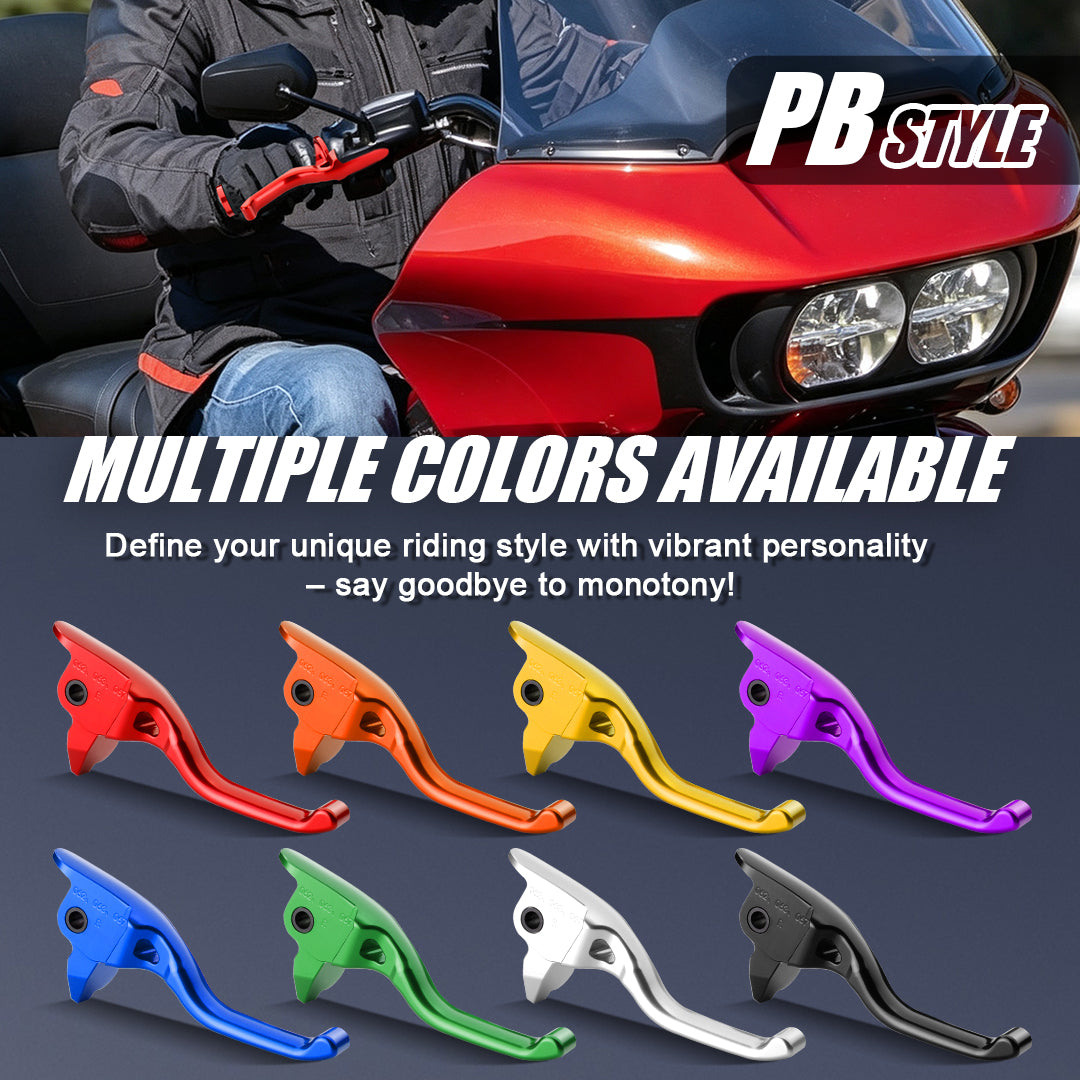 Hands 3-Finger Levers Kit for Harley 2017-2020 Touring with Hand Control Brake & Clutch Lever