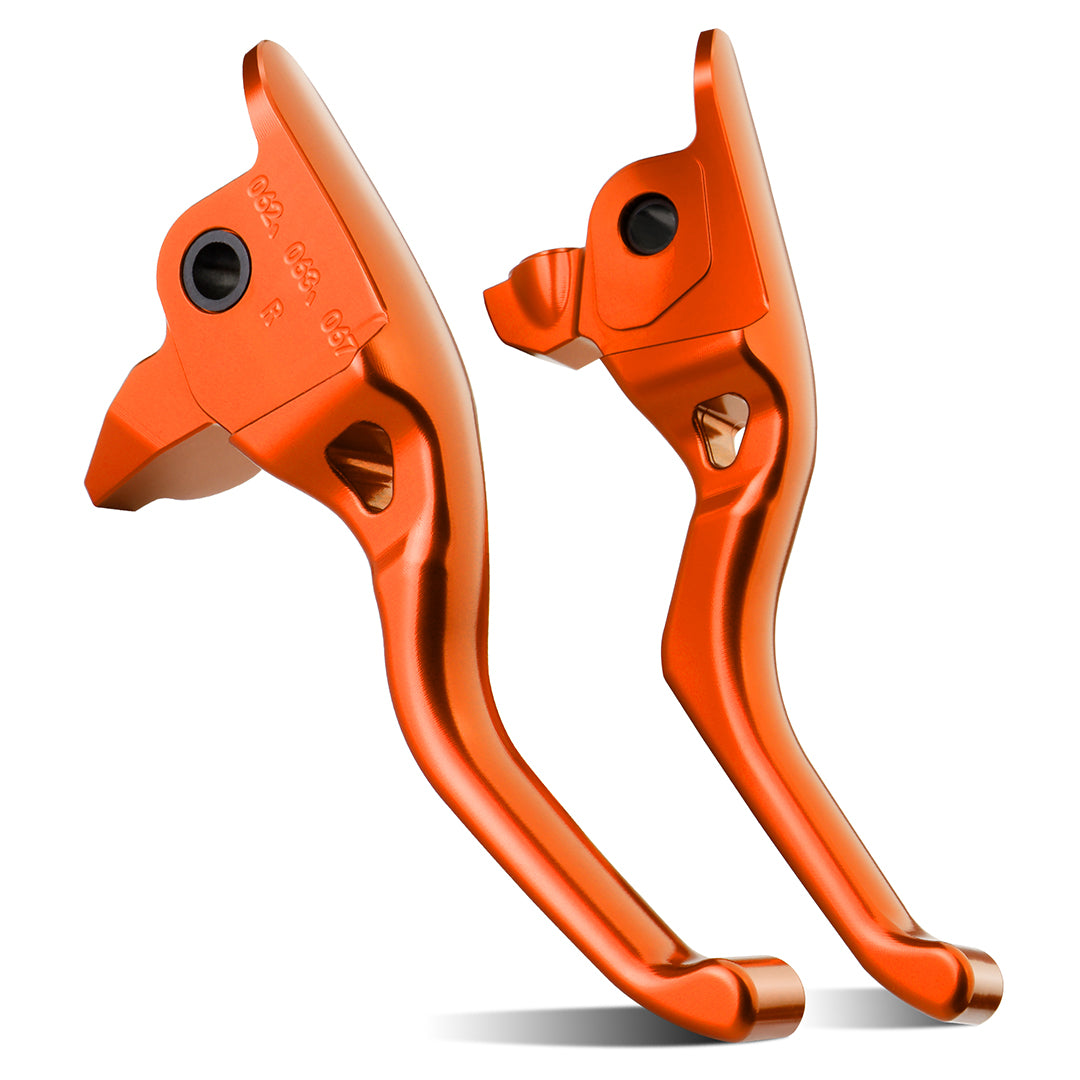 Hands 3-Finger Levers Kit for Harley 2017-2020 Touring with Hand Control Brake & Clutch Lever