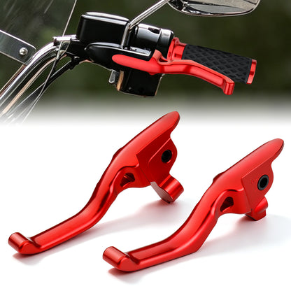 Hands 3-Finger Levers Kit for Harley 2017-2020 Touring with Hand Control Brake & Clutch Lever