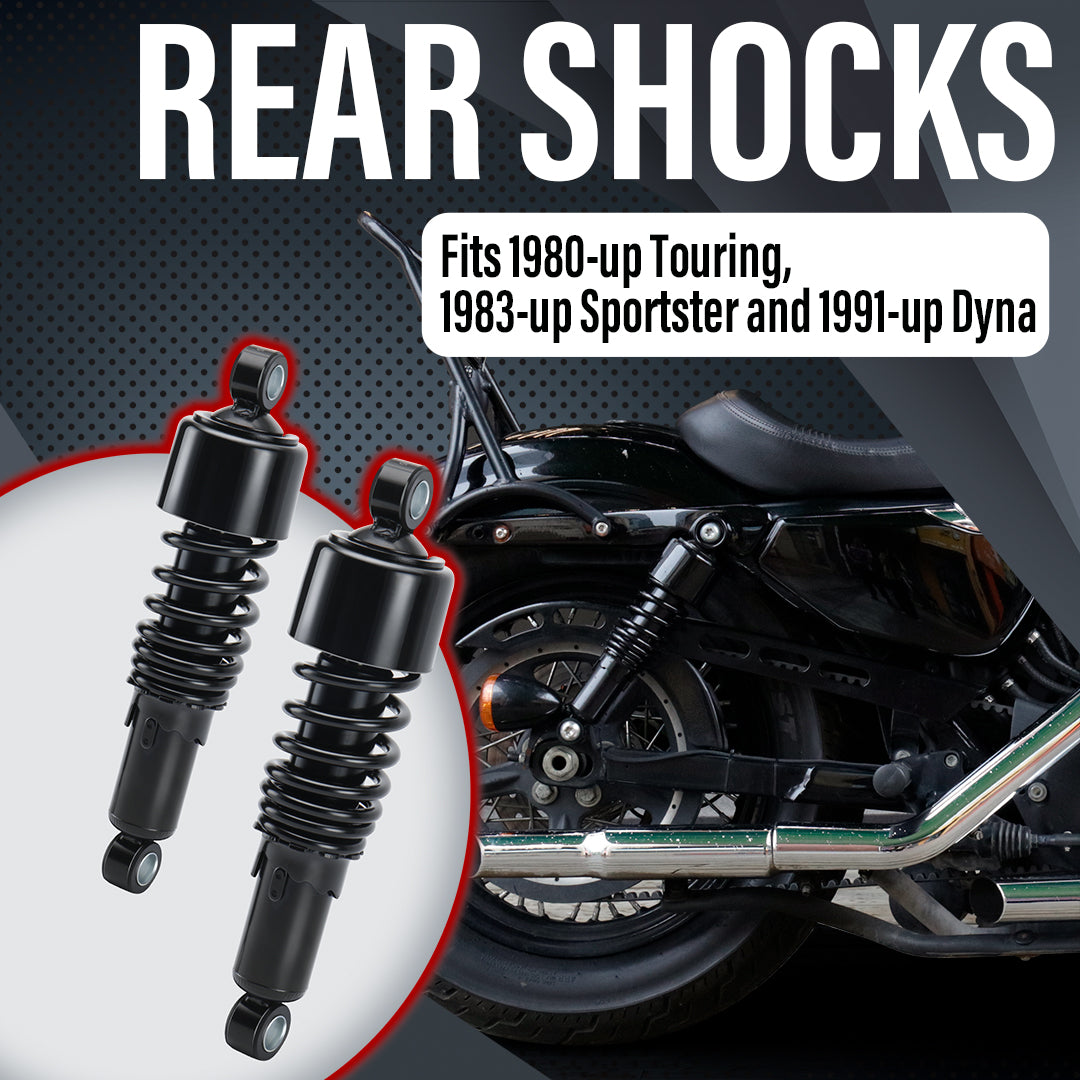 For Harley 1980-Later 267mm Lowering Slammer Rear Shock Suspension Kit