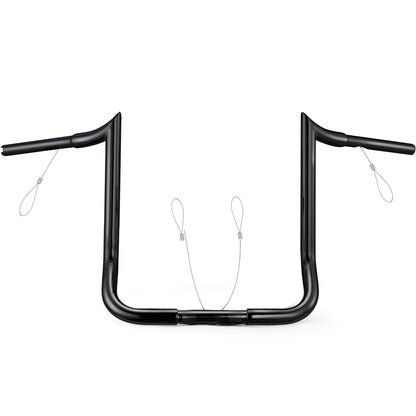 For Harley 1986-2023 Touring Handlebars with 8"/10"/12"/14"