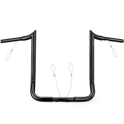 For Harley 1986-2023 Touring Handlebars with 8"/10"/12"/14"