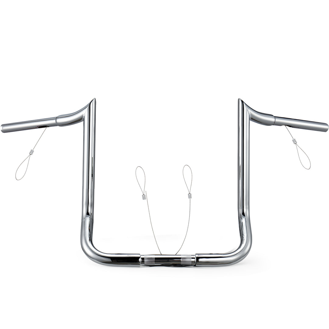 For Harley 1986-2023 Touring Handlebars with 8"/10"/12"/14"