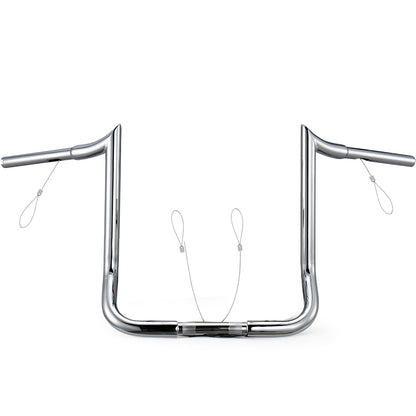 For Harley 1986-2023 Touring Handlebars with 8"/10"/12"/14"