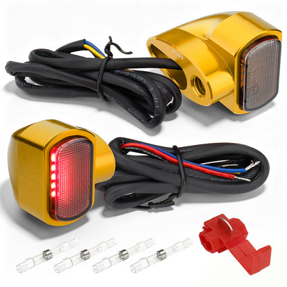 For Harley 2000-2023 Rear Led Turn Signal Light Mini Brake Running Lights