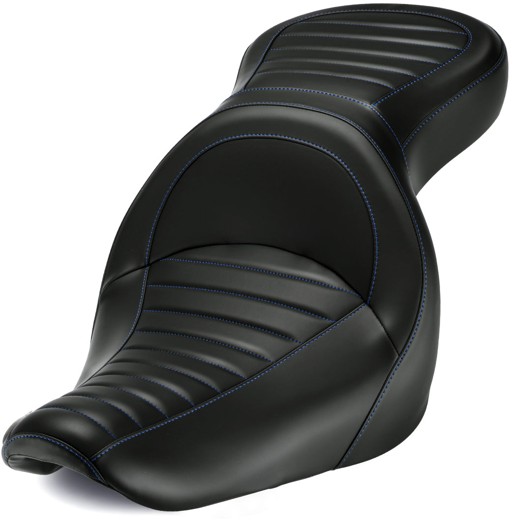 For Harley Softail 2000-2017 One-Piece Driver Passenger Seat
