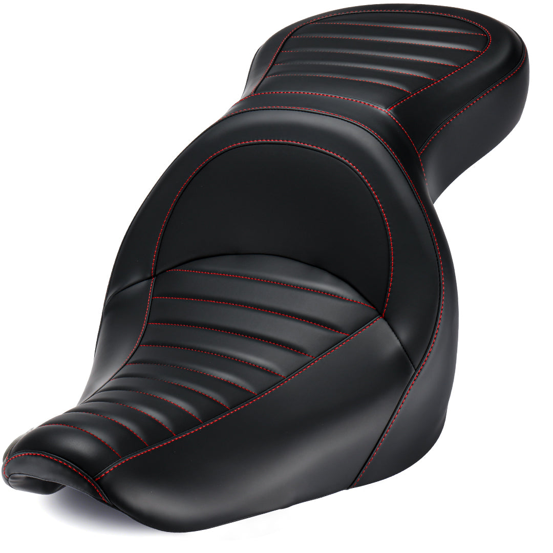 For Harley Softail 2000-2017 One-Piece Driver Passenger Seat